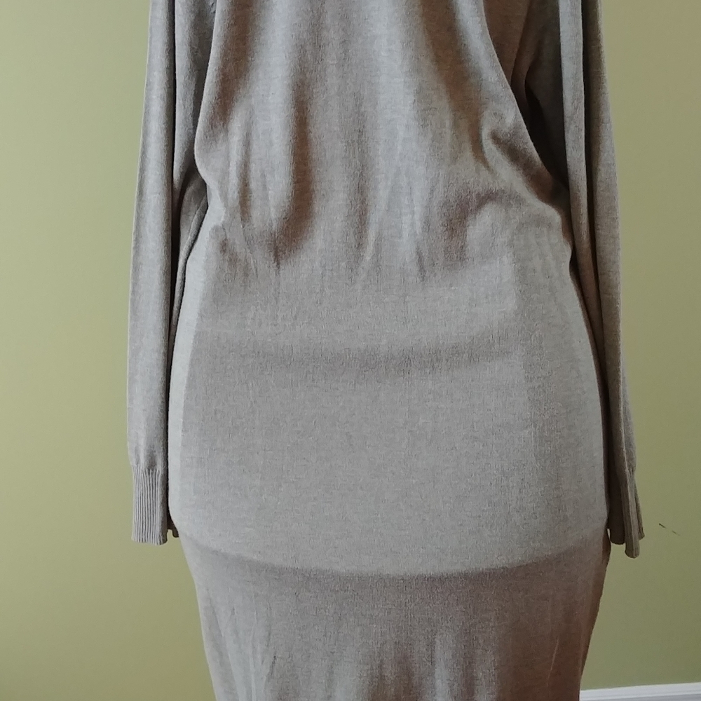 NWT KHAKI COLOR DRESS SIZE L "OLSEN" - Picture 7 of 8